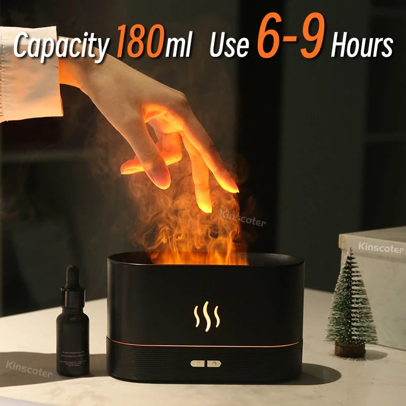Flame Simulation Aroma Diffuser