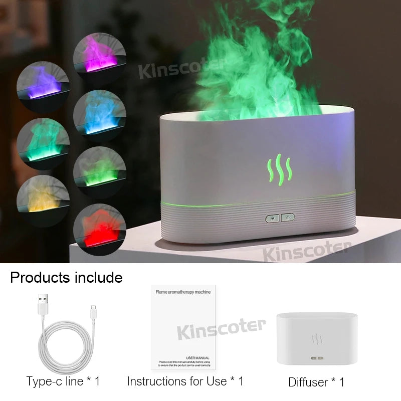 Flame Simulation Aroma Diffuser