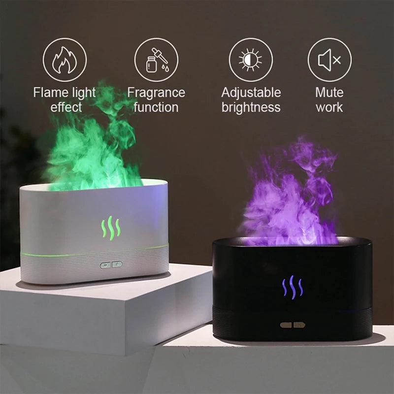 Flame Simulation Aroma Diffuser