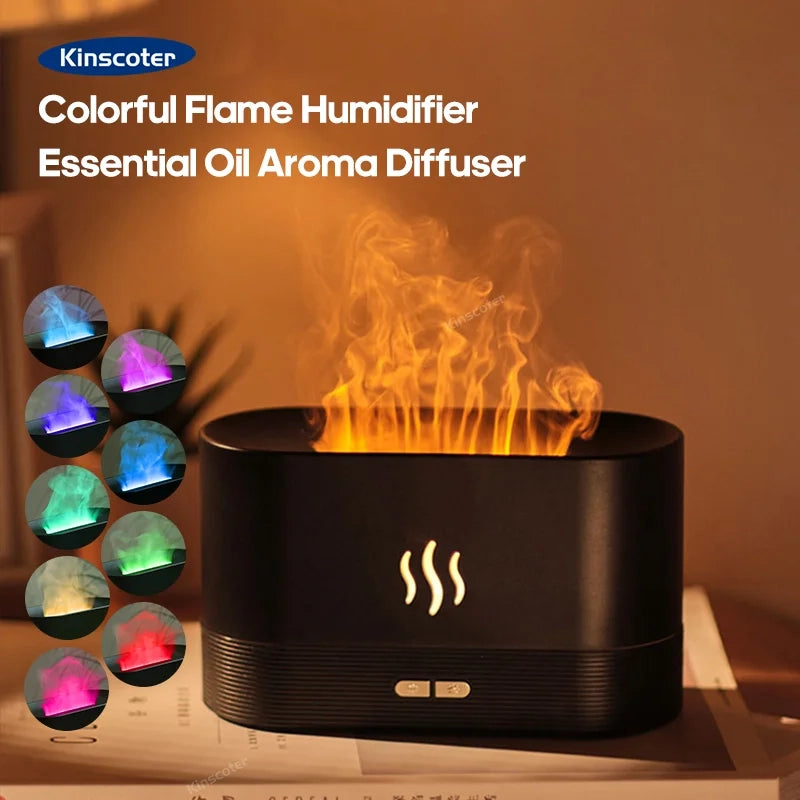 Flame Simulation Aroma Diffuser